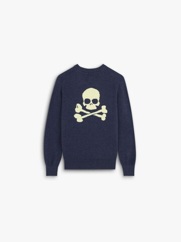 Scalpers Sweater ' Intarsia ' in Blue