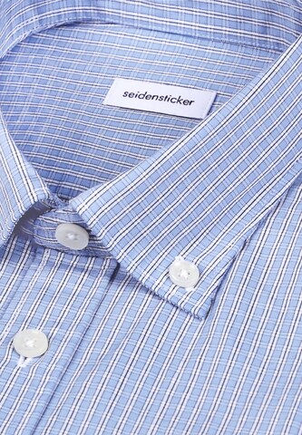 SEIDENSTICKER Regular Fit Hemd in Blau