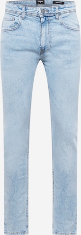 Jeans de la Cotton On pe albastru: față