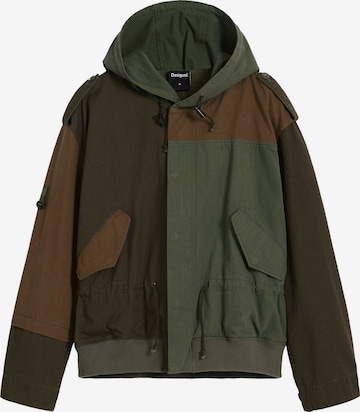 zaļš Desigual Starpsezonu jaka: no priekšpuses