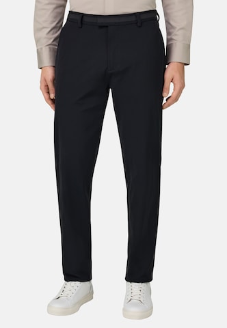 Coupe slim Pantalon 'B Tech' Boggi Milano en bleu : devant