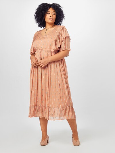 Guido Maria Kretschmer Curvy Collection Kleid 'Charis' in rosa / silber