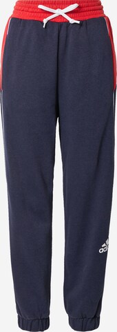 ADIDAS SPORTSWEAR Workout Pants in Blue: front