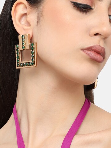 Boucles d'oreilles ' Faaija ' SOHI en or : devant