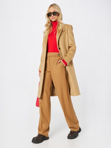 BOSS Between-Seasons Coat 'Catara' in Beige