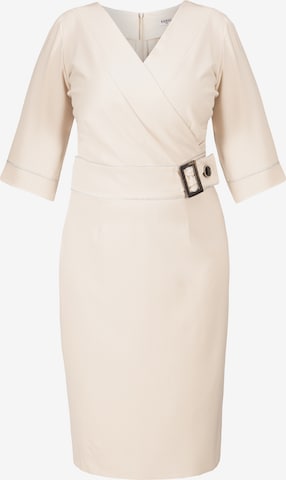 Karko Dress 'HERMINA' in Beige: front