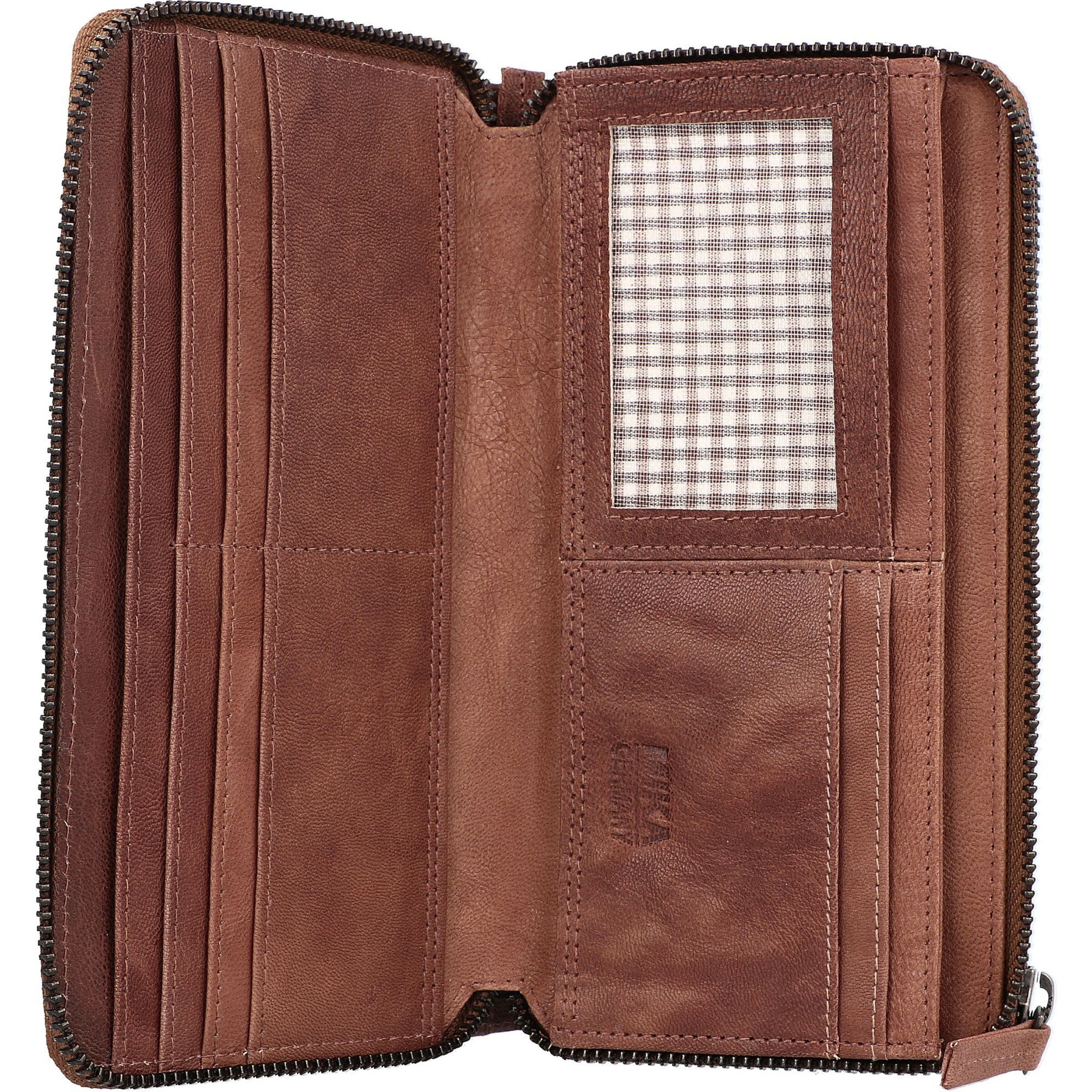 MIKA Wallet in Brown