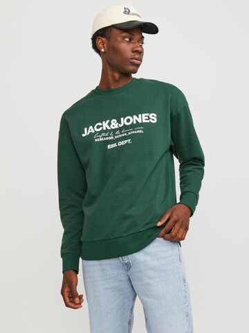 JACK & JONES Sweatshirt 'Gale' in Green: front