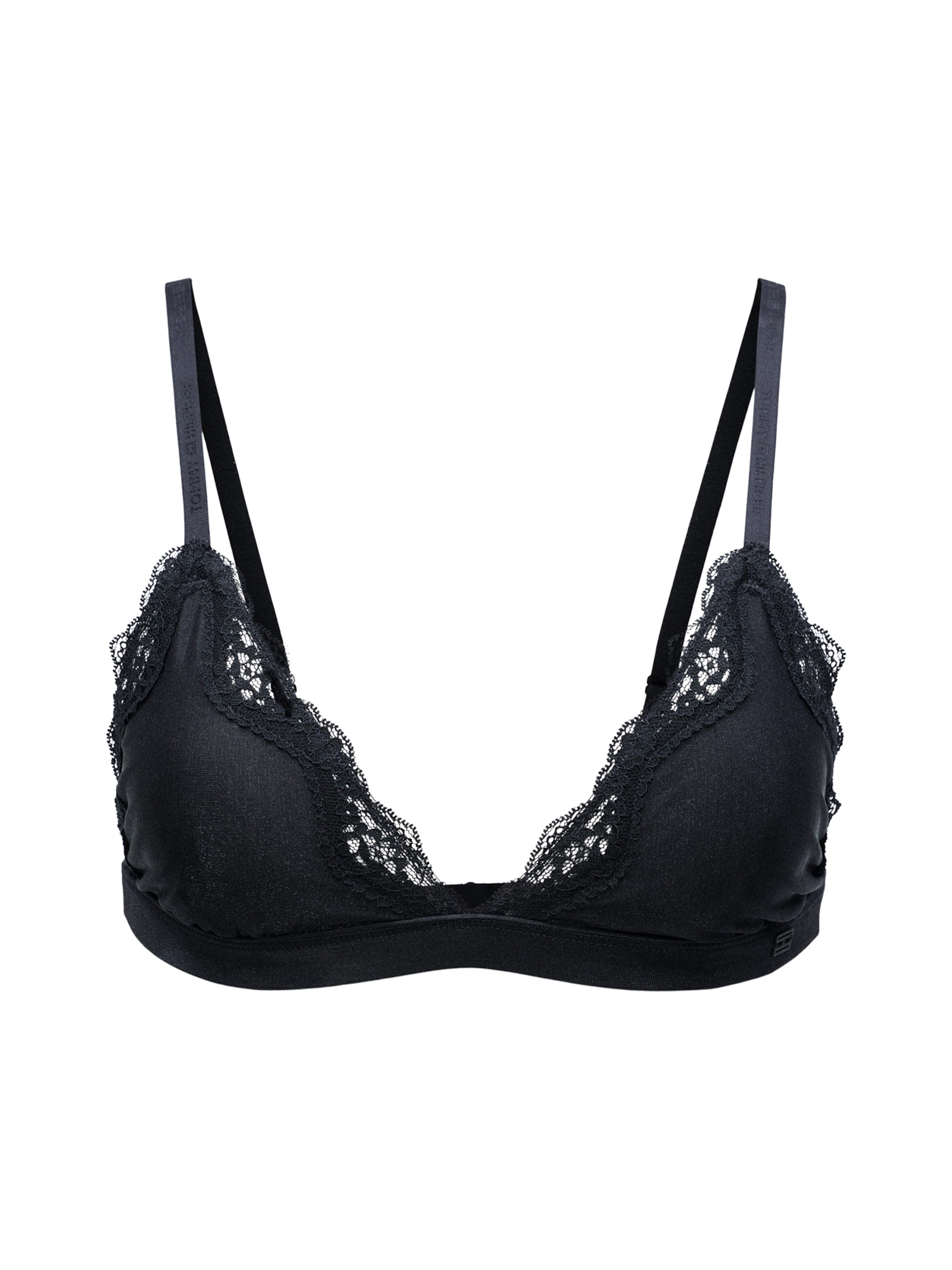 Tommy Hilfiger UnderwearTrokutasti Grudnjak - crna boja: prednji dio