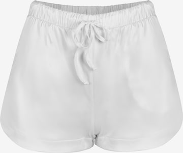 OW Collection Regular Shorts in Weiß: predná strana