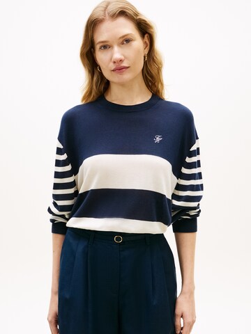 TOMMY HILFIGER Sweater in Blue: front