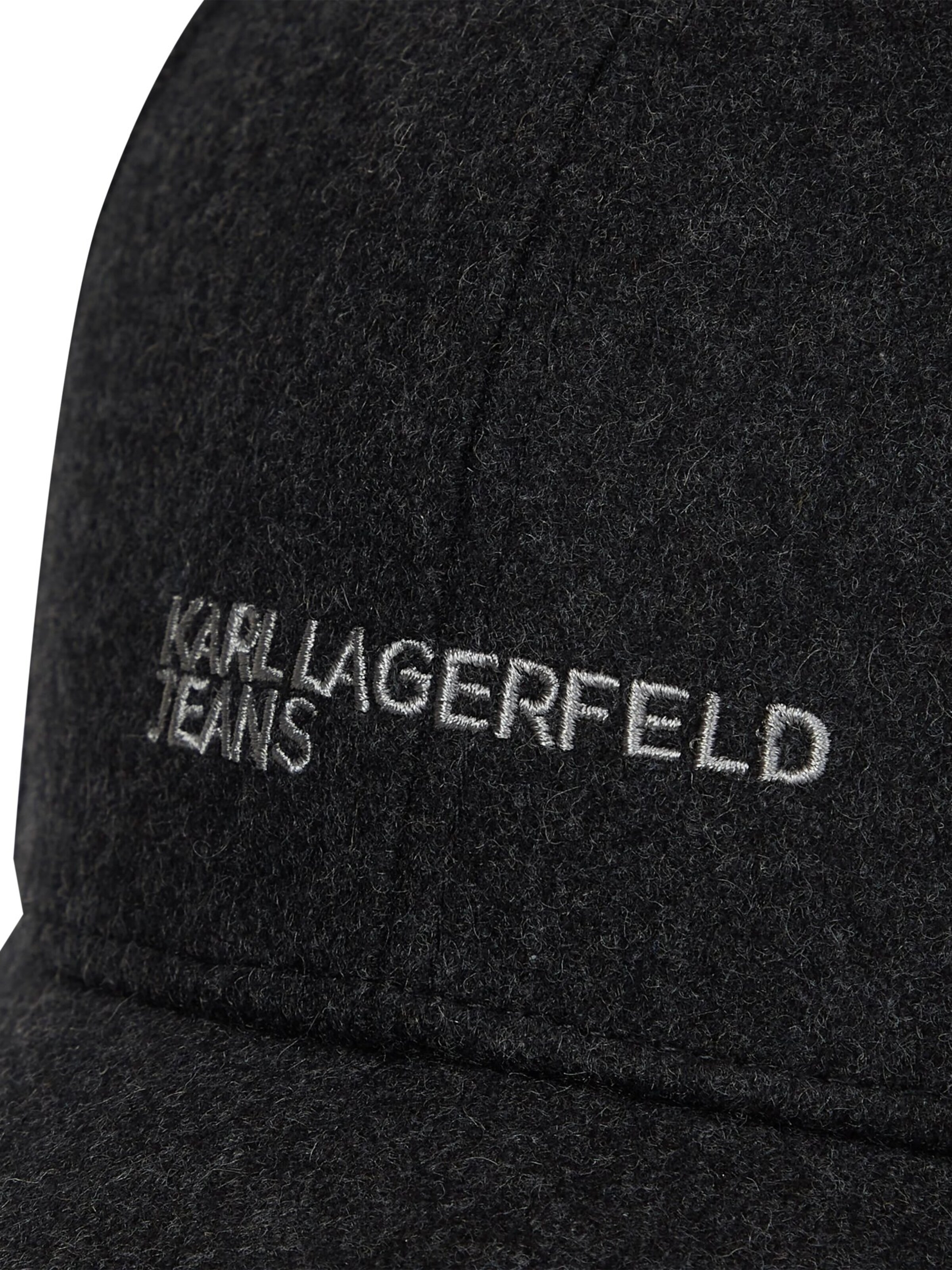 KARL LAGERFELD JEANS Kšiltovka – černá