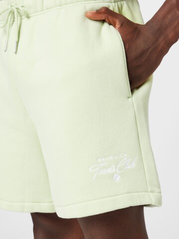 Abercrombie & Fitch - Loosefit Calças em verde