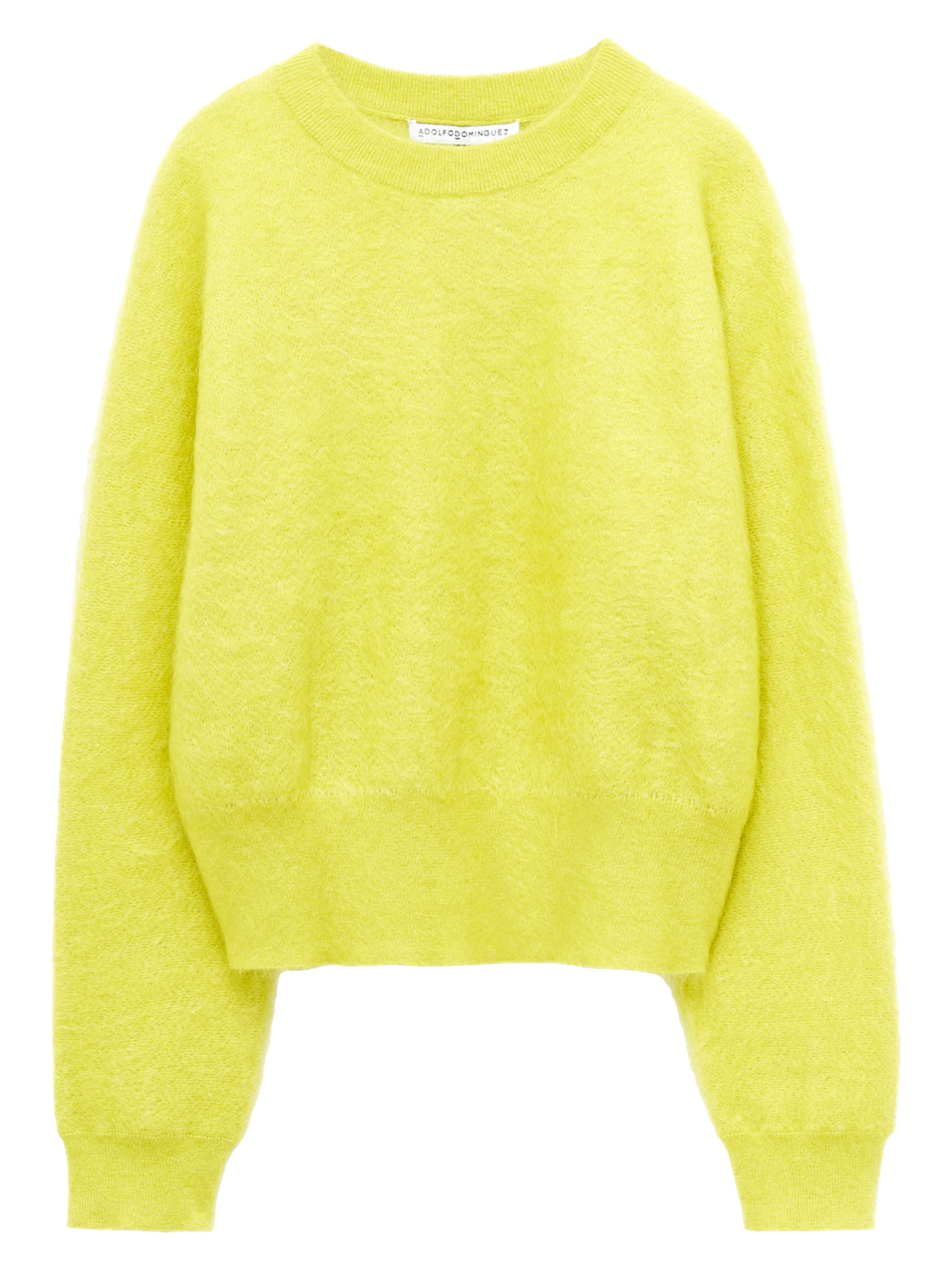 Pullover di Adolfo Dominguez in giallo: frontale