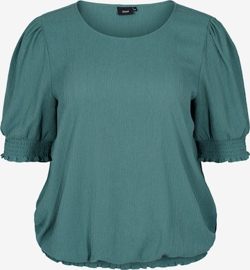 Zizzi - Blusa en verde: frente