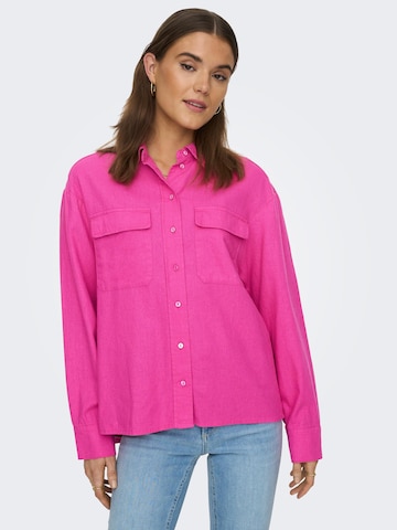 ONLY Bluse 'Caro' in Pink