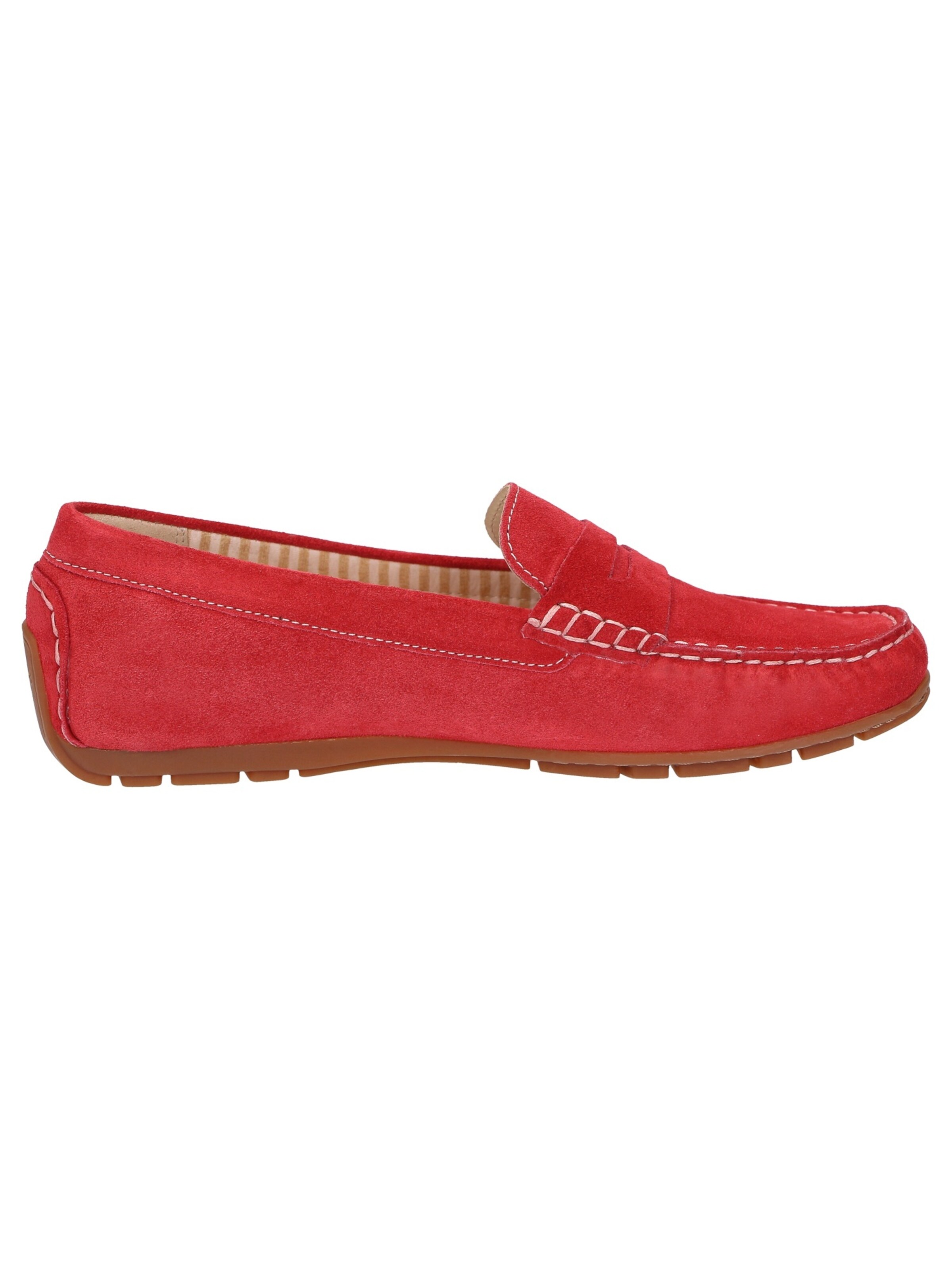 SIOUX Mocassins 'Carmona-700' in Rood