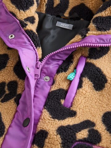 Next Fleece Jacket in Brown