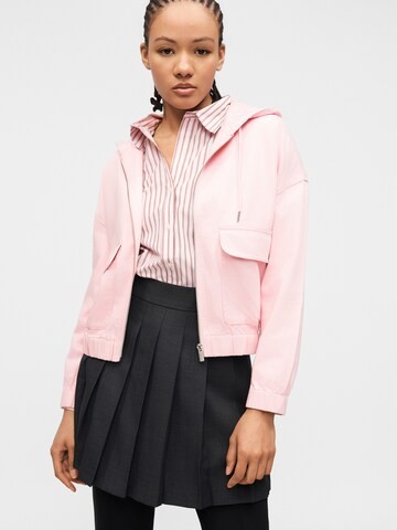 ONLY Демисезонная куртка 'ONLKENZIE' в Ярко-розовый