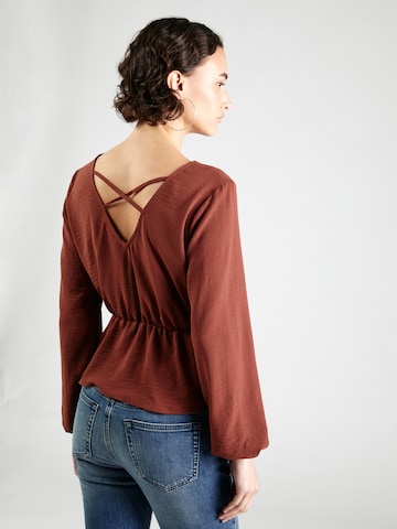 ABOUT YOU Tunic 'Ivana Blouse' in Brown