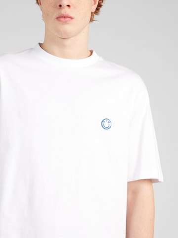 HUGO Blue - Camiseta 'Niley' en blanco