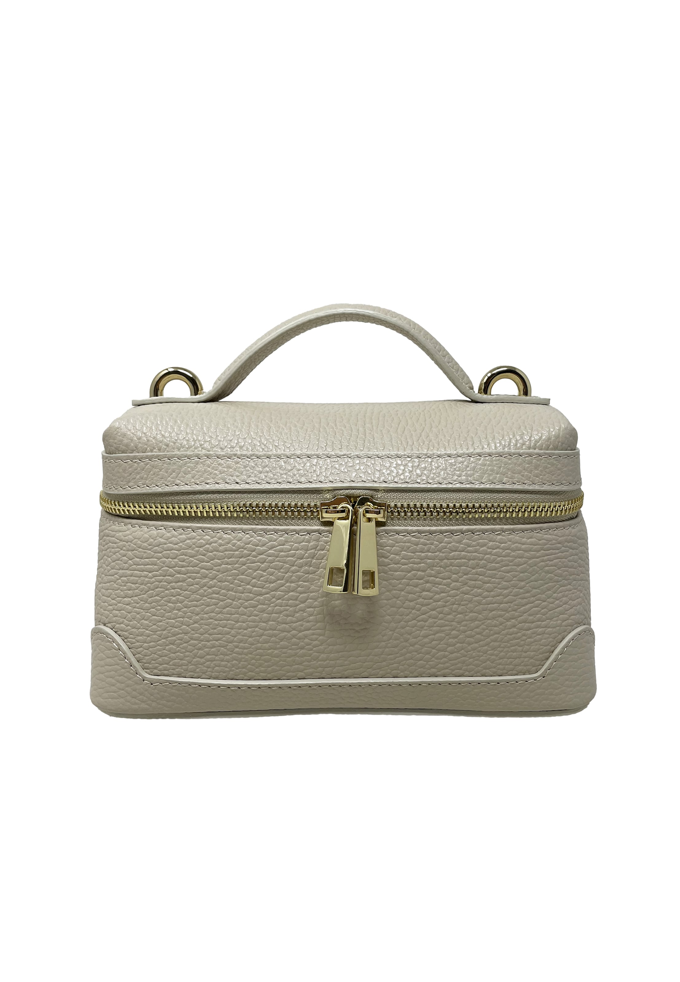CHICCA BORSE Handtas in Beige: voorkant