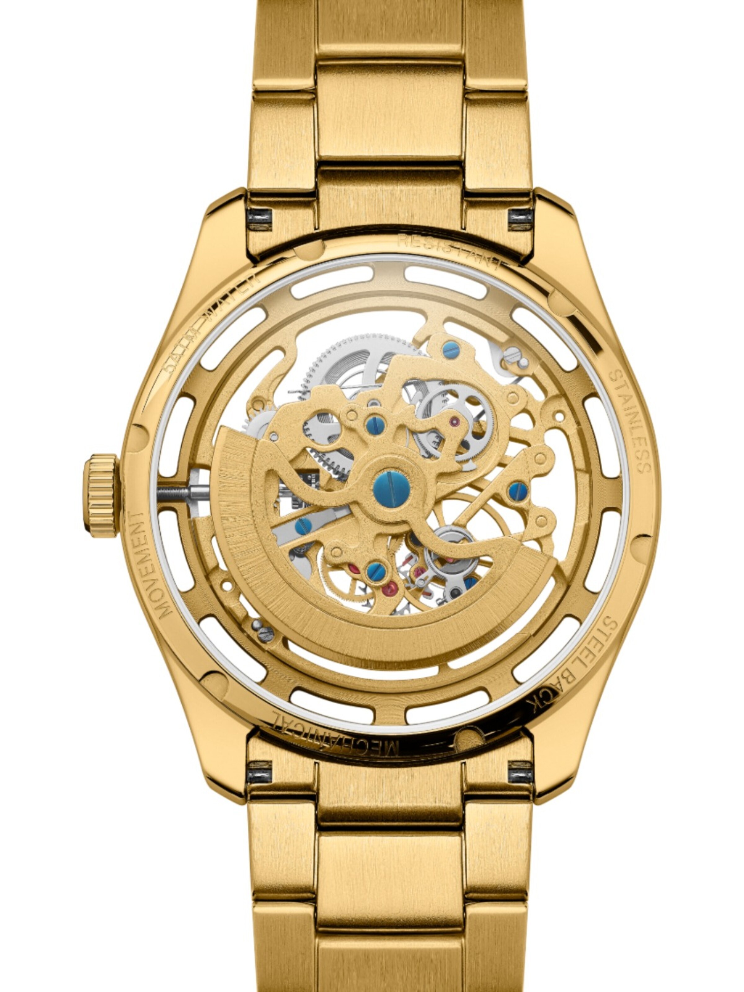 Seizmont Analog watch 'Motus' in Gold