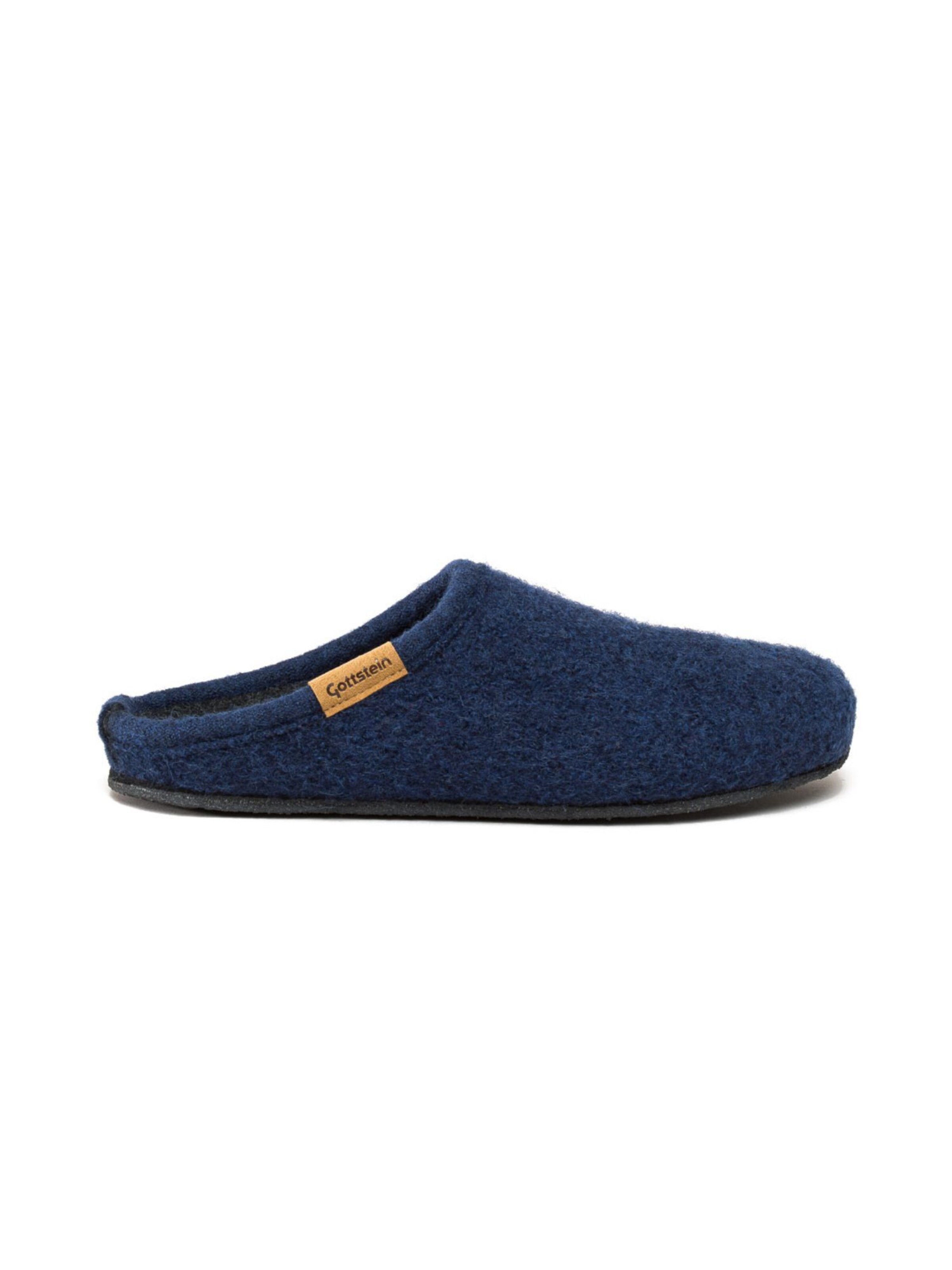 Gottstein Hausschuh 'Walkpantoffel ALP- COMFORT-FE'‌‌‌‌‌‌ in Blau