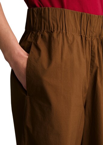 Marc O'Polo DENIM Loose fit Trousers in Brown