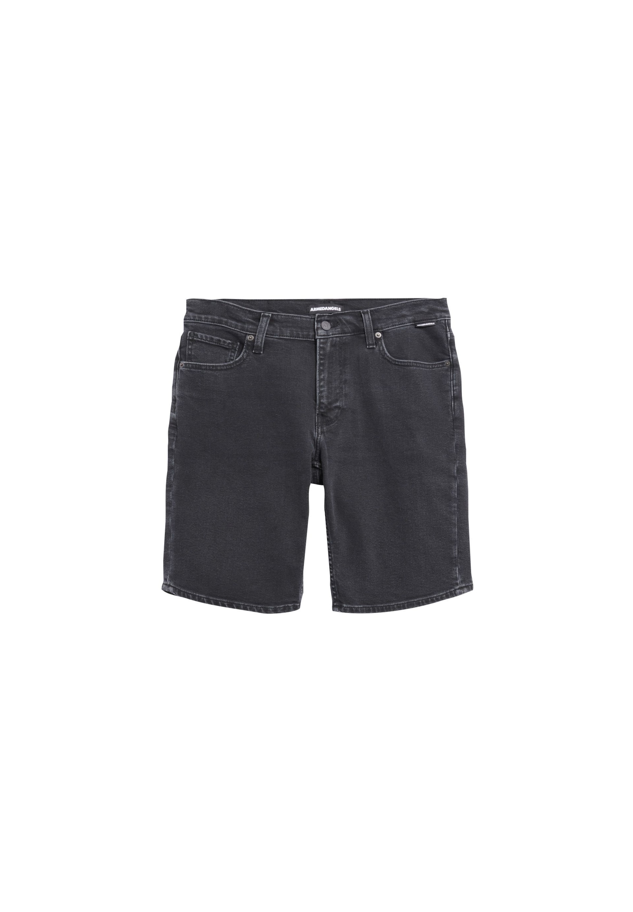 ARMEDANGELS Slim fit Pants in Black: front