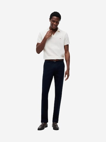 TOMMY HILFIGER Slimfit Broek 'Denton' in Blauw
