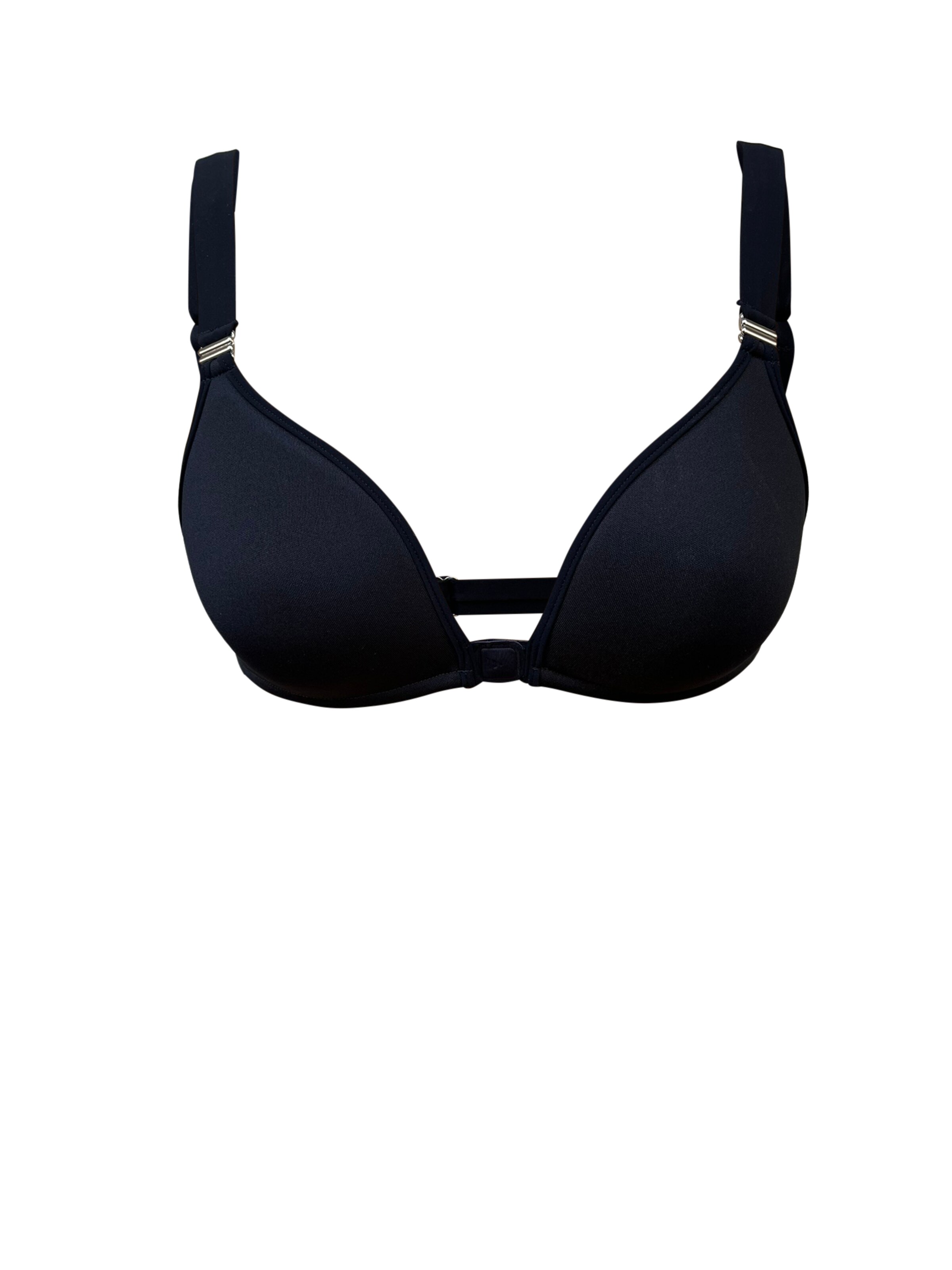 Brakini Bra in Black: front