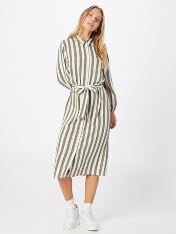 JDY Shirt dress 'Elly' in Green