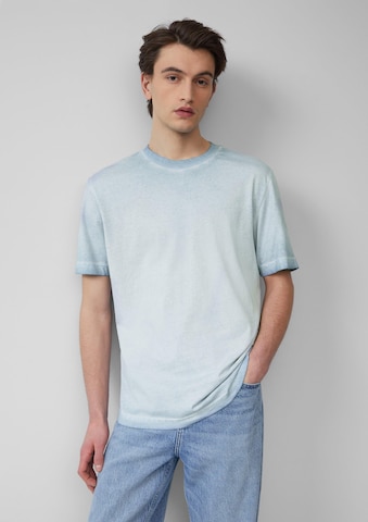 QS Shirt in Blauw: voorkant