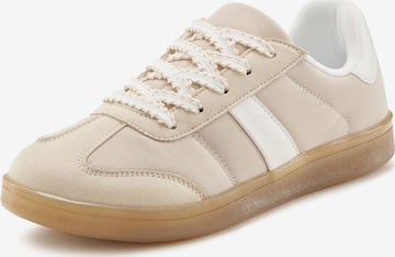 LASCANA Matalavartiset tennarit värissä beige: etupuoli