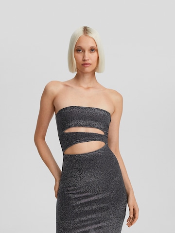 Bershka Dress in Grey: front