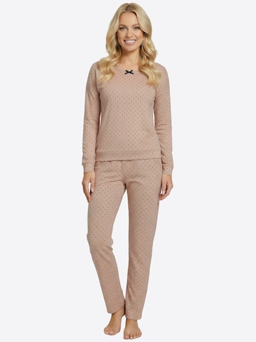 Vivisence Pyjama '2023' in Beige