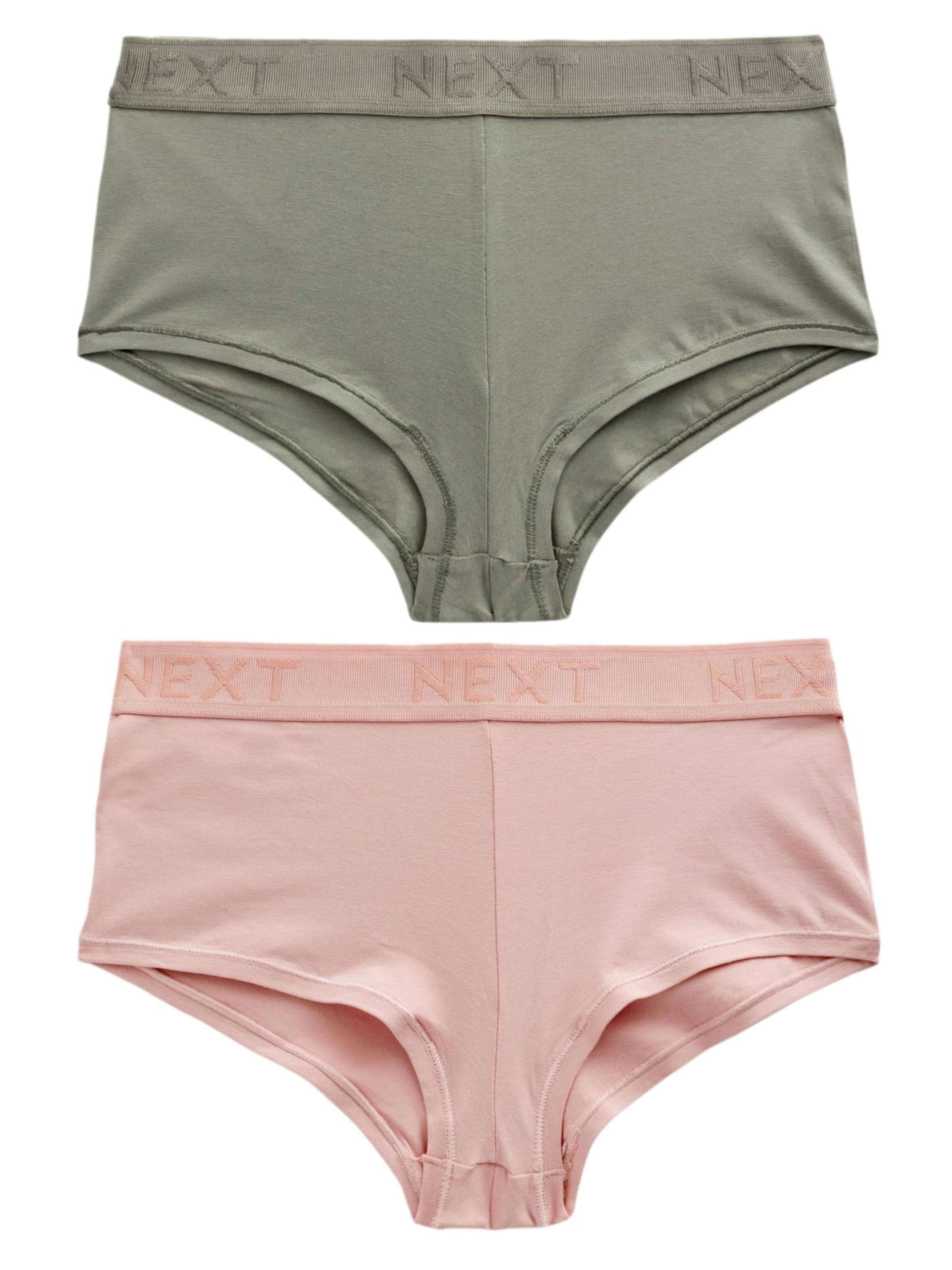 Next Panty in Green: front