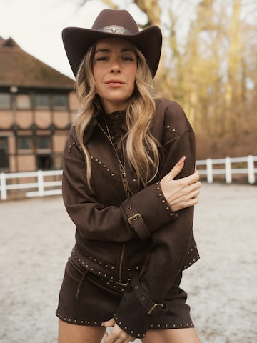 Hoermanseder Демисезонная куртка в Коричневый