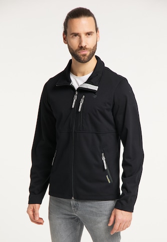 Schmuddelwedda Between-Season Jacket in Black: front