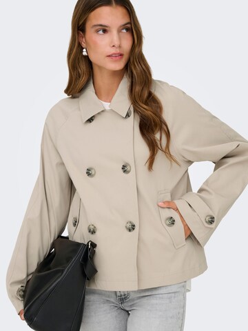 Manteau mi-saison 'ONLJuliane' ONLY en gris