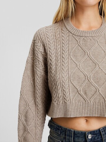 Bershka Pullover in Beige