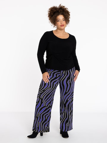 YOEK Loosefit Broek in Zwart