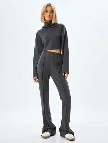 Koton Wide leg Pantalon in Grijs
