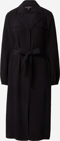 Robe-chemise COMMA en noir : devant