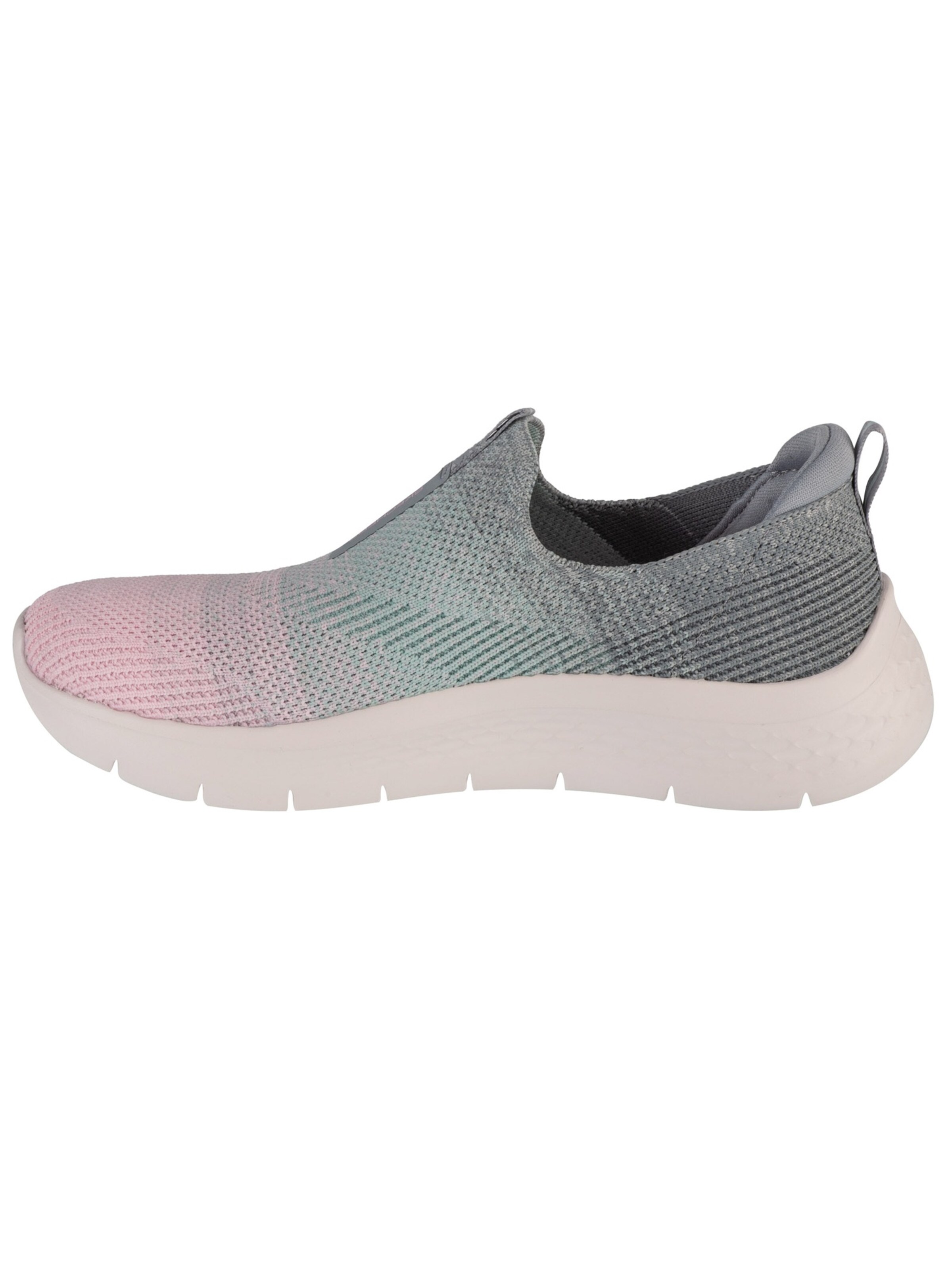 SKECHERS Slip-Ons 'Skechers Go Walk Flex - Cali Sunset' in Grey: front