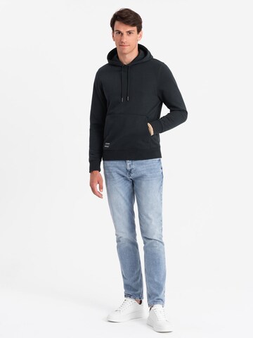 Ombre Sweatshirt 'OM-SSBN-0161' in Zwart