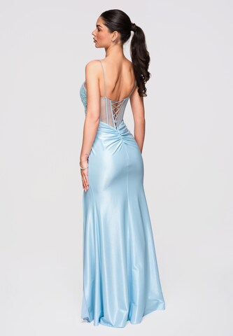 Ombre Evening Dress in Blue