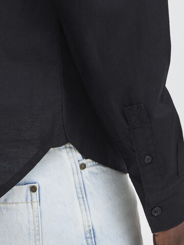 Regular fit Camicia ' BHBAY LINEN ' di BLEND in nero