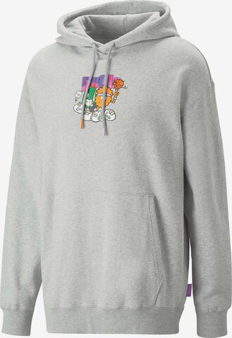 PUMA Sweatshirt in Grey: front